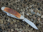 Case Cutlery 2003 Midnight Bone Sowbelly with TruSharp steel 6539