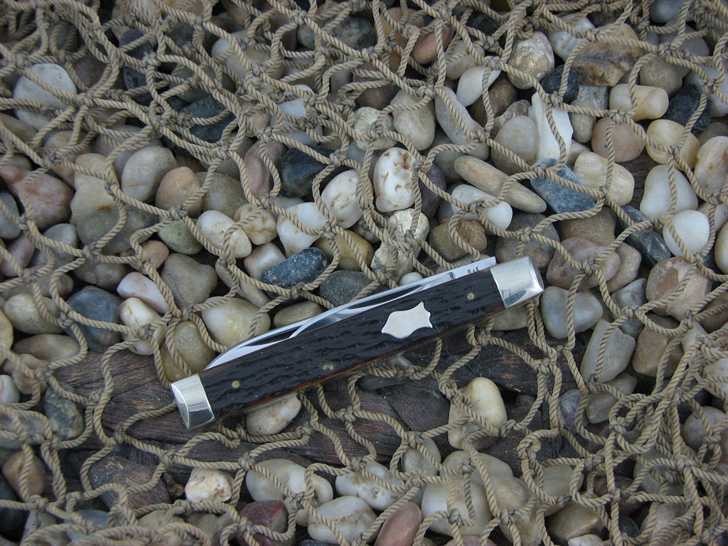 Winchester Knives 1989 Dark Bone Doctors Knife with Carbon steel 2978 W152978