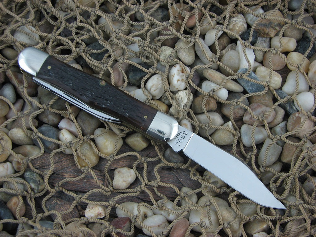 Winchester Knives 1990 Dark Bone Whittler with Carbon steel 3902 W153902