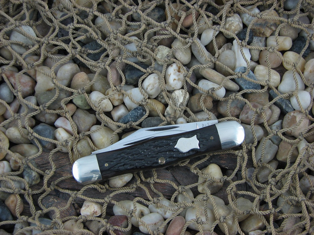 Winchester Knives 1990 Dark Bone Whittler with Carbon steel 3902 W153902