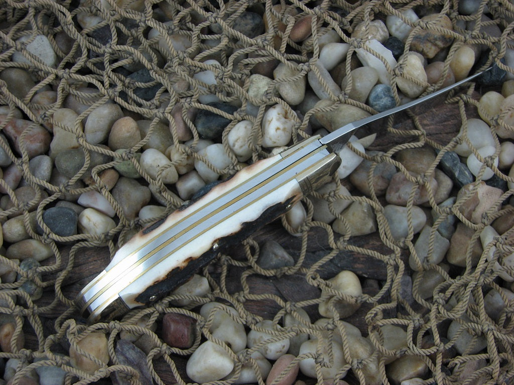 Hen & Rooster Cutlery 2001 Genuine Stag Stockman with Stainless steel Model 283 283DS LCH