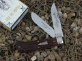Schrade Walden 2007 Red Jigged Bone Scout with 1095 steel  SUSA1S