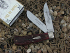 Schrade Walden 2007 Red Jigged Bone Scout with 1095 steel  SUSA1S