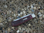 Schrade Walden by Great Eastern 2007 Red Jigged Bone Scout with 1095 steel  SUSA1S