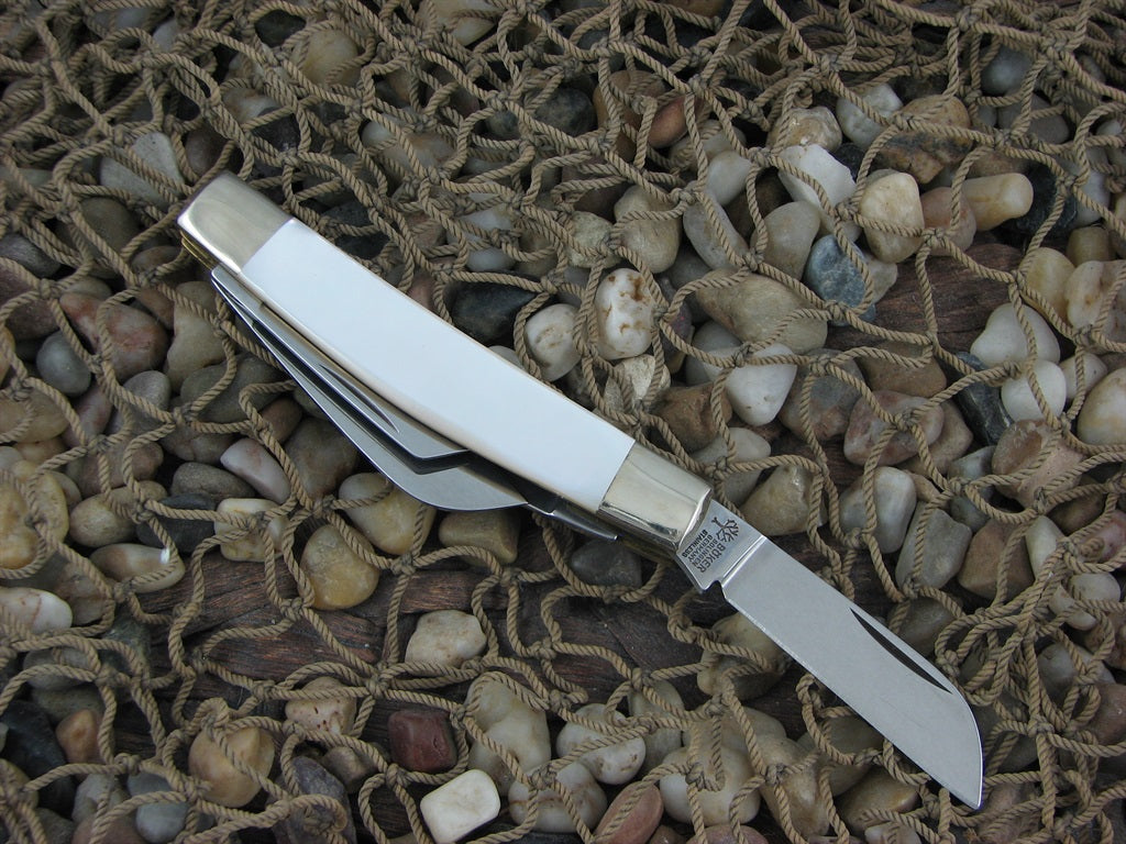 Boker Cutlery  Genuine Pearl Large Congress with Stainless steel Model 5464 5464SSMOP