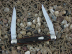 Schatt & Morgan 2004 Caramel WG Bone Muskrat with 420HC steel O42125 