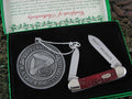 Case Cutlery 1996 Red Jigged Bone Canoe with TruSharp steel 62131 