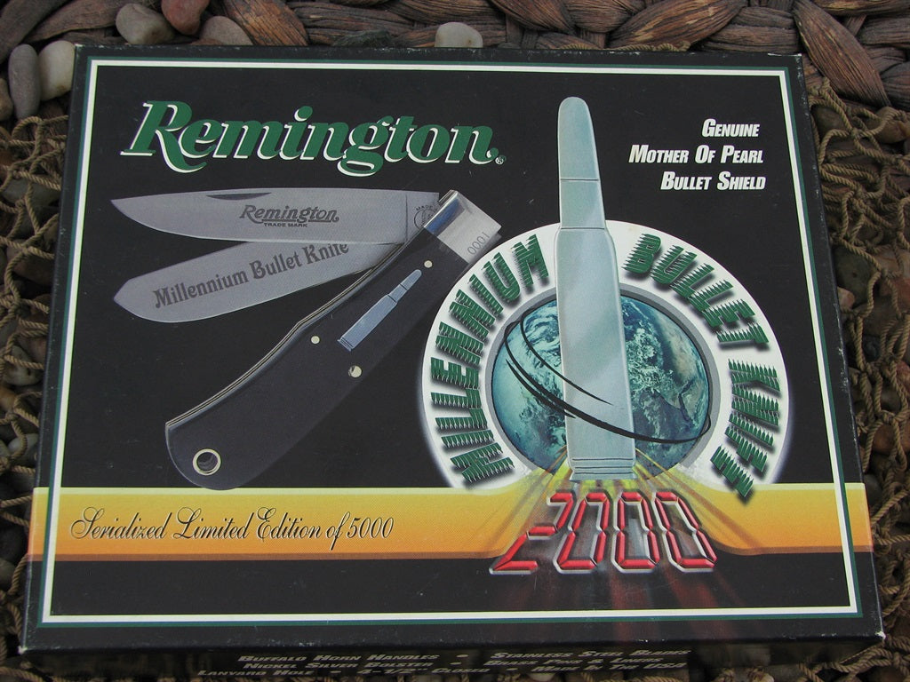 Remington 2000 Buffalo Horn Large Bullet with Stainless steel R1128 RE18862