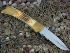 Case Cutlery 2003 Burnt Amber Bone NAHC Hammerhead with TruSharp steel 59L