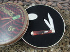 Case Cutlery 2001 Mahogany Bone Small Coke Bottle with TruSharp steel 6225 1/2 