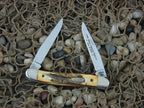 Case Cutlery 1993 Burnt Stag Muskrat with TruSharp steel  