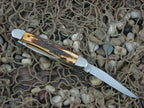 Case Cutlery 1993 ABCA Burnt Stag Muskrat with TruSharp steel