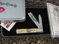 Case Collectors Club 2006 Burnt Stag Razor with TruSharp steel 52005RAZ 07539