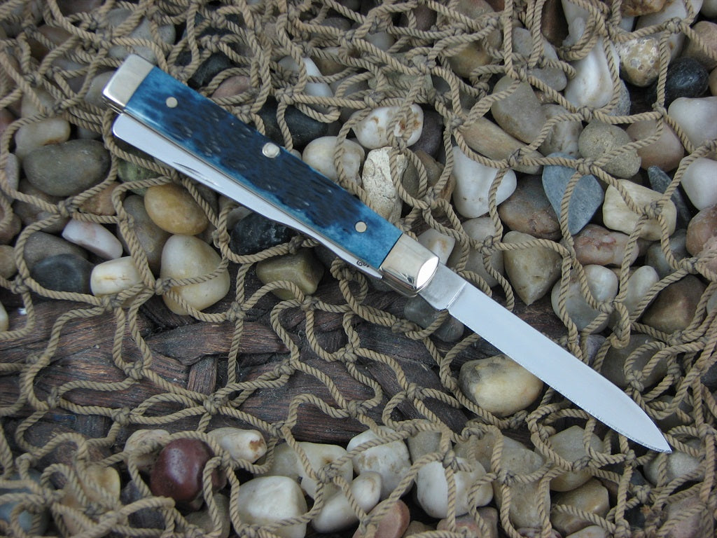 Case Collectors Club 2005 Mediterranean Blue Bone Baby Doc with TruSharp steel 6282 07505