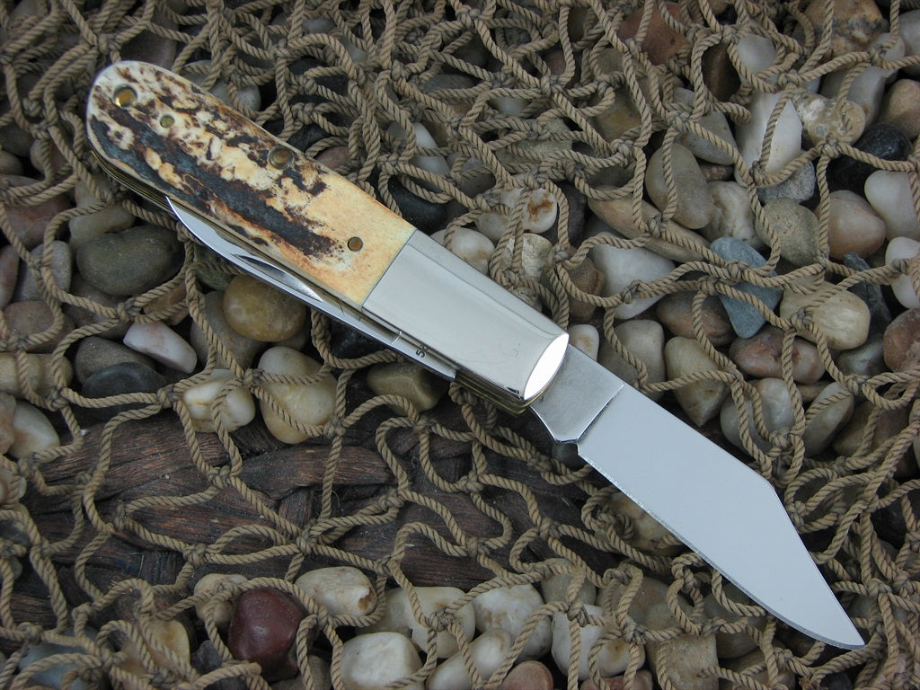 Case Collectors Club 2006 Burnt Stag Barlow with TruSharp steel 52009 1/2 07538