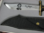 Case Cutlery 1986 Jim Bowie Polished Stainless Black Composite 00311