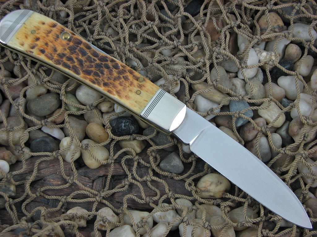 Case XX Cutlery 2019 Burnt Amber Bone Tribal Lock with TruSharp steel 612010L 80259