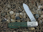 Case XX Cutlery 2019 Green Zebra Wood Barlow with TruSharp steel 71009 70522