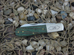 Case XX Cutlery 2019 Green Zebra Wood Barlow with TruSharp steel 71009 70522