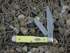Case Cutlery 1989 Yellow Composite Small Coke Bottle with TruSharp steel 3225 1/2 02205