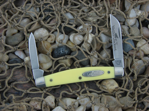 Camillus  Yellow Delrin Half Congress with Stainless steel Yello-Jaket 709Y