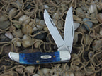 Case Cutlery 2004 Blue Bone Pocket Hunter with TruSharp steel 62165 