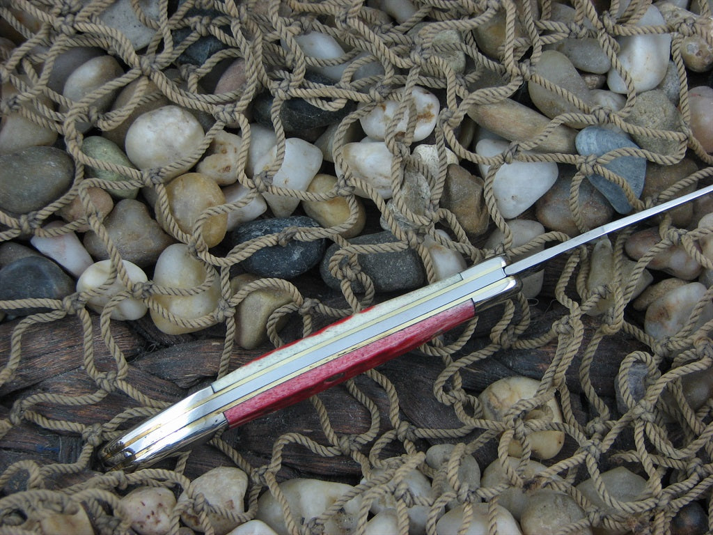 Case Cutlery 2005 Pocket Red Bone Tiny Toothpick with TruSharp steel 610096