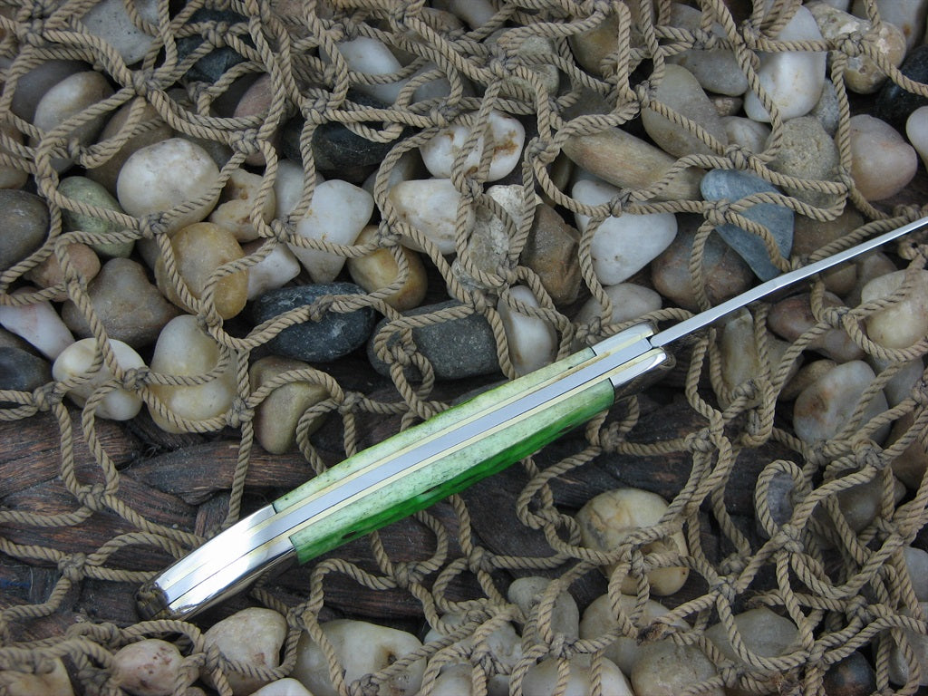 Case Cutlery 2005 John Deere Green Bone Tiny Toothpick with TruSharp steel 610096