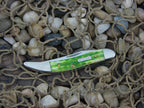 Case Cutlery 2005 John Deere Green Bone Tiny Toothpick with TruSharp steel 610096