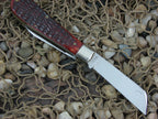 Case Cutlery 1965-1969 Red Bone Loom Fixer with CV steel 6217 NM