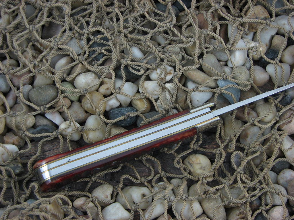 Case Cutlery 1965-1969 Red Bone Loom Fixer with CV steel 6217 NM
