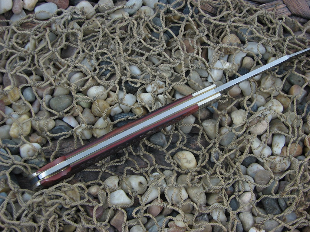 Remington 1992 Jigged Delrin Guide Lockback with Stainless steel R1253