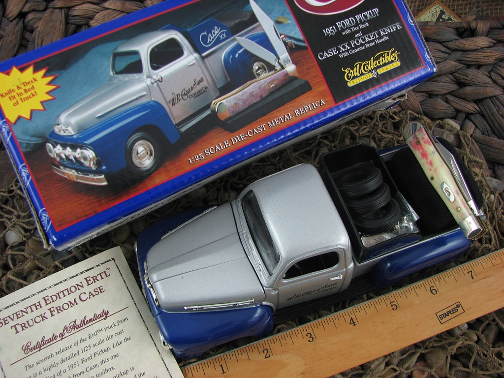 Case Cutlery Ertl Die Cast Truck with Mini Coke Bottle Knife