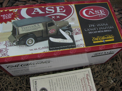 Case Cutlery Ertl Die Cast Truck with Pocket Hunter Knife