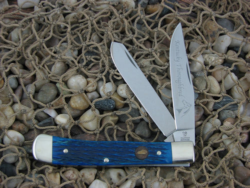 Hen & Rooster Cutlery  Caribbean Jigged Bone Trapper with Stainless steel Model 312 312CBKT
