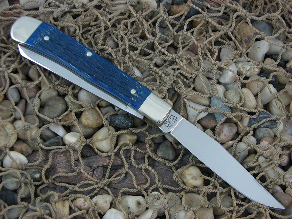 Hen & Rooster Cutlery  Caribbean Jigged Bone Trapper with Stainless steel Model 312 312CBKT