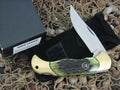 Henckels Cutlery  Green Pick Bone Lockback with Stainless steel Model 120 HK0120GP