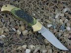 Henckels Cutlery  Green Pick Bone Lockback with Stainless steel Model 120 HK0120GP