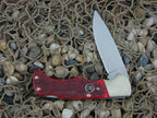 Henckels Cutlery  Red Pick Bone Lockback with Stainless steel Model 135 HK0135RP