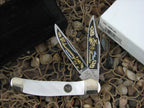 Hen & Rooster Cutlery 2005 Genuine Pearl Copperhead with Stainless steel Model 232MOP 212MOP160