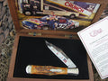 Case Classics 1990 Burnt Stag Large Coke Bottle with Carbon steel 51050SAB 