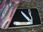 Case Cutlery 1999 Vintage Stag Hobo with TruSharp steel V5254HB 