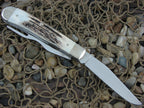 Case Cutlery 1999 Vintage Stag Hobo with TruSharp steel V5254HB