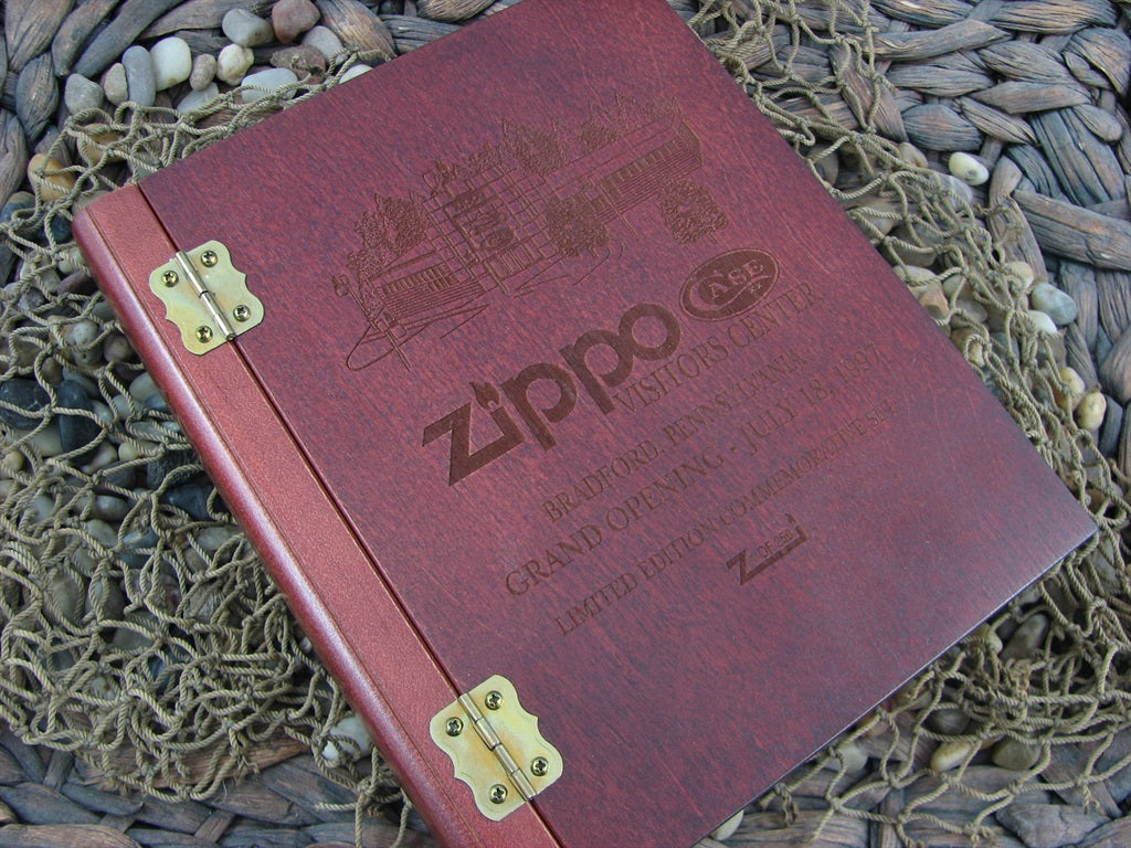 Case Cutlery Zippo Visitors Center 1997 Pewter Trapper with TruSharp steel R254