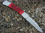 Case XX 1989 Red Bone Lockback with TruSharp steel R61139L 05602