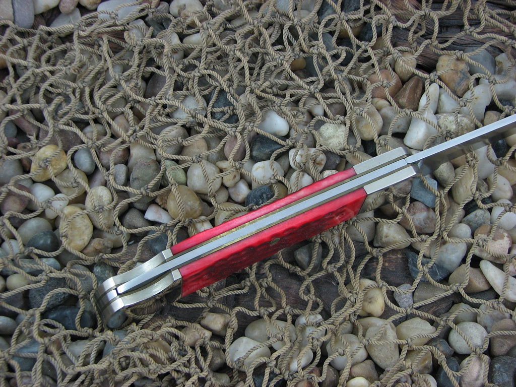 Case XX 1989 Red Bone Lockback with TruSharp steel R61139L 05602