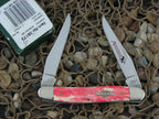 Case XX 2007 Red Appaloosa Bone Muskrat with TruSharp steel Muskrat 08173