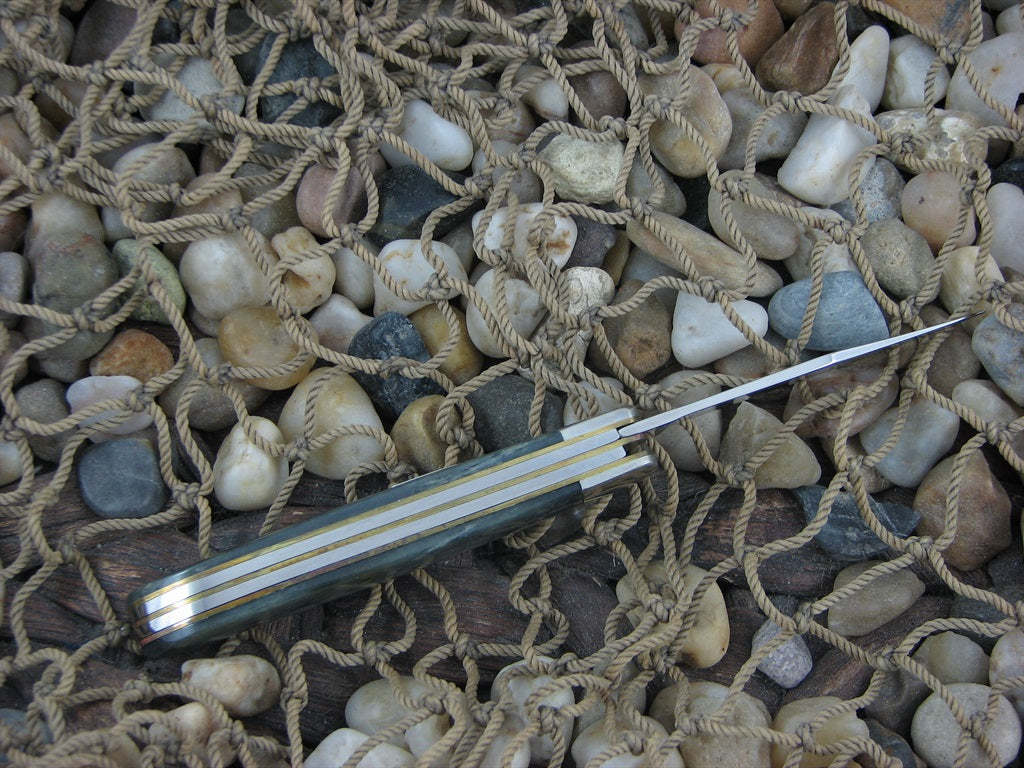 Case XX 1996 Smooth Grey Bone Peanut with TruSharp steel 6220