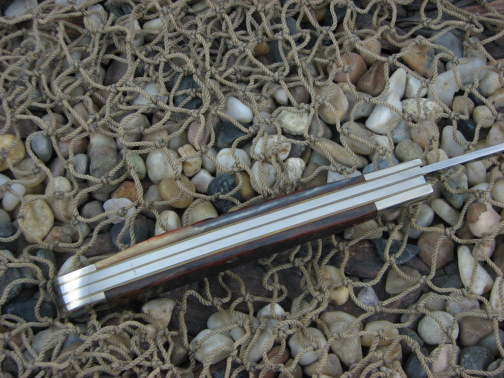 Case XX 1982 CCC Brown Jigged Bone Banana Trapper with TruSharp steel 6251