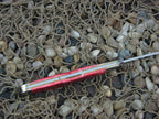 Case XX 2003 Dark Red Bone Cheetah with TruSharp steel 6111.5L 08190 XX Bone